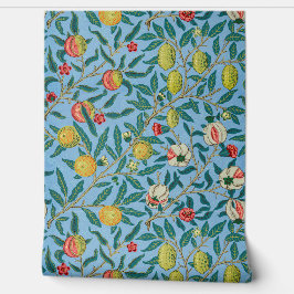 Pomegranat William Morris original blue Tapet