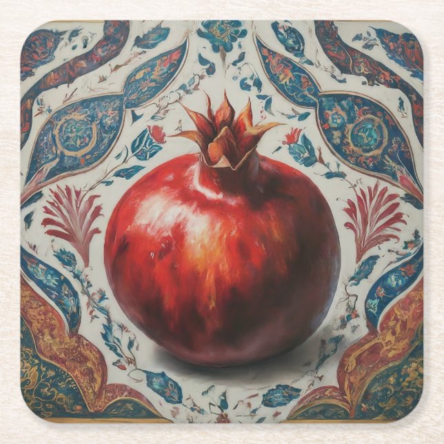 Pomegranat Yalda underlägg (Framsidan)