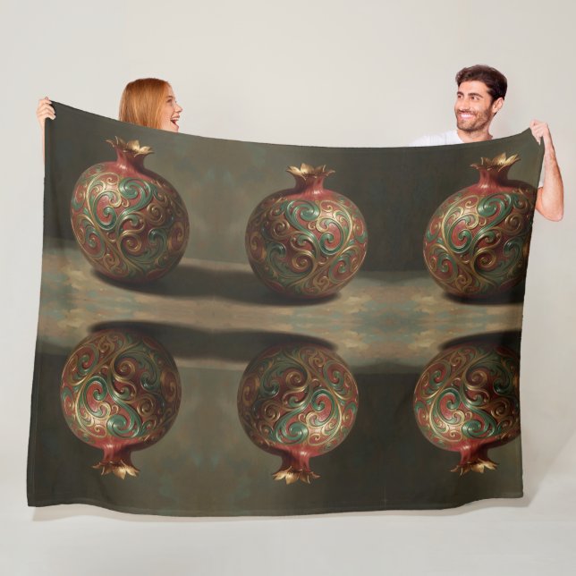 Pomegranate´11 Fleecefilt (På plats)