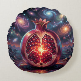 Pomegranate´2 Rund Kudde