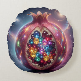 Pomegranate´4 Rund Kudde