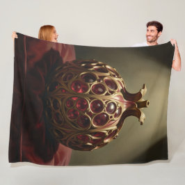 Pomegranate´9 Fleecefilt