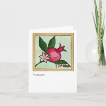 Pomegranate en av den sju arten av Israel