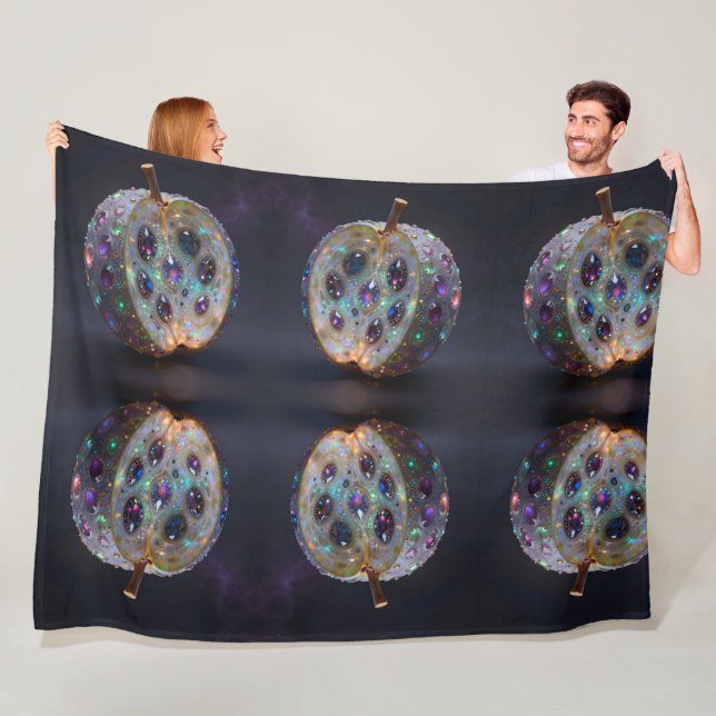 Pomegranate  fleecefilt (På plats)