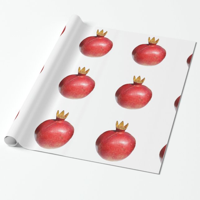Pomegranate Presentpapper (Utrullad)