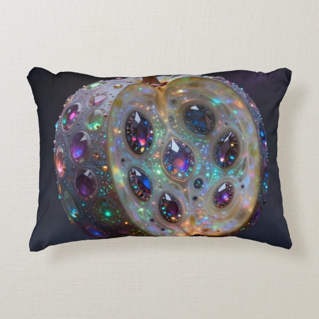 Pomegranate  prydnadskudde (Framsidan)