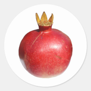 Pomegranate Runt Klistermärke