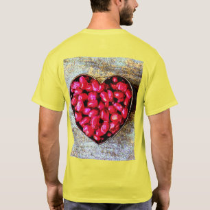 "Pomegranater Heart Fruit" Cute Photo. Köp nu T Shirt