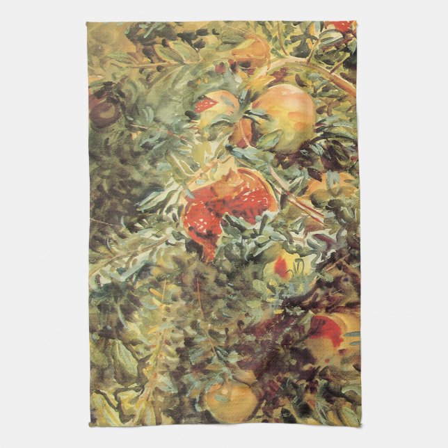Pomegranates II av John Singer Sargent Kökshandduk (Vertikal)