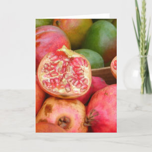 Pomegranates och mango i Zurich Kort