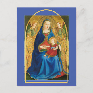"Pomegranatvirus" Fra Angelico Vykort