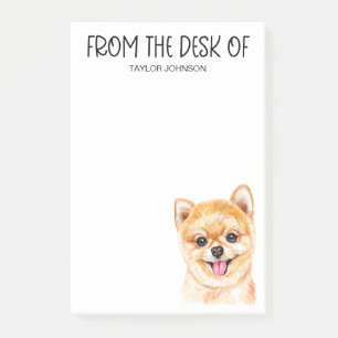 Pomeranian Älskare Post-it Block
