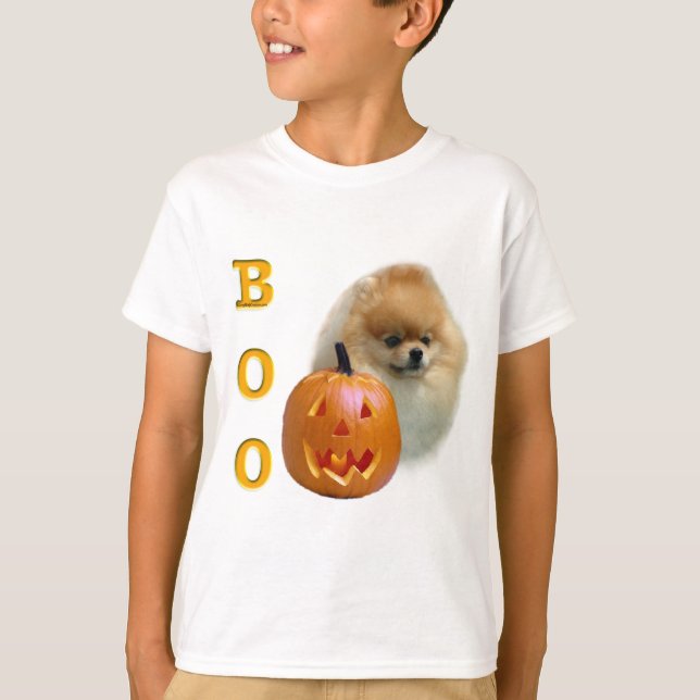 Pomeranian Boo Tee (Framsida)