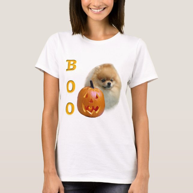 Pomeranian Boo Tee (Framsida)