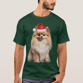 Pomeranian Dog Lover Funny Christmas T Shirt