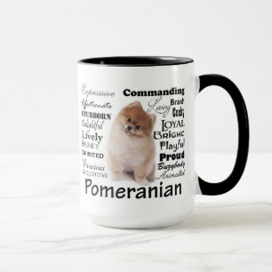 Pomeranian dragmugg mugg