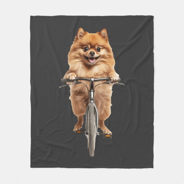Pomeranian Fleecefilt (Framsidan)