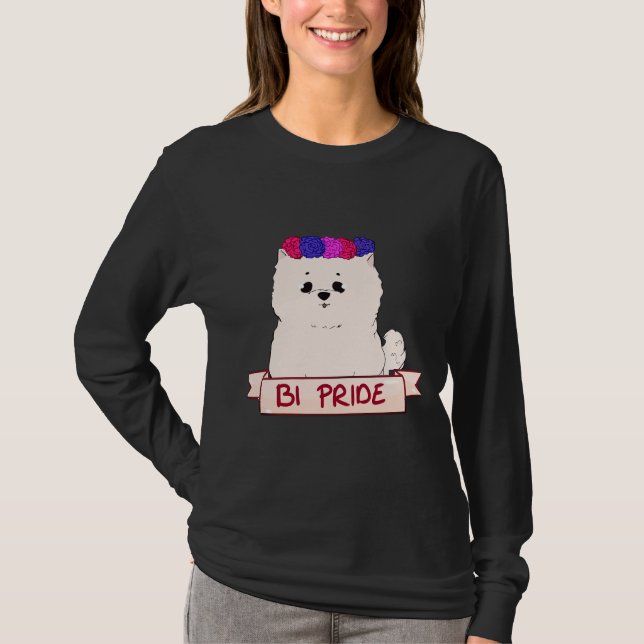 Pomeranian For The Bi T Shirt (Framsida)