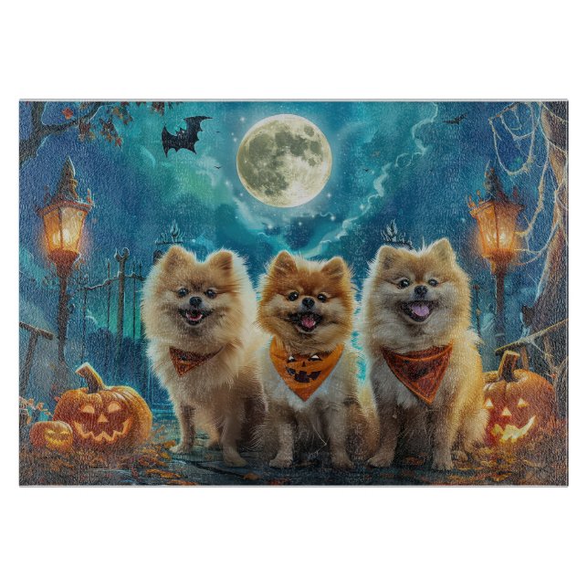 Pomeranian Halloween Kuslig (Framsidan)