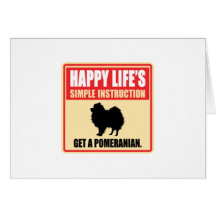 Pomeranian Hälsningskort