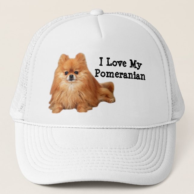 Pomeranian hatt truckerkeps (Framsida)