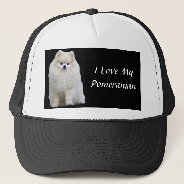 Pomeranian hatt truckerkeps (Framsida)