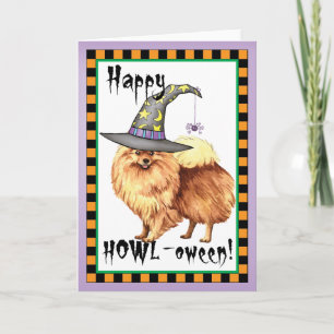 Pomeranian häxa kort