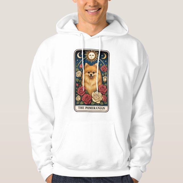 Pomeranian Hoodie (Framsida)