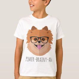 Pomeranian hund i Nerdexponeringsglas | Tee