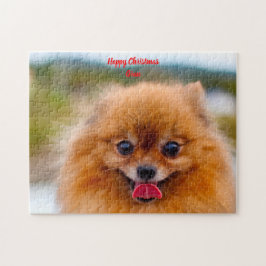 Pomeranian Hund. Pussel