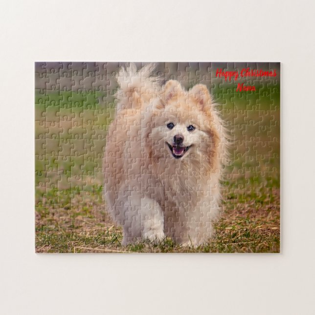 Pomeranian Hund. Pussel (Horisontell)