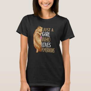 Pomeranian hundkläder för Pom hund  1 T Shirt