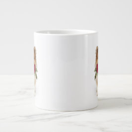 Pomeranian kärlek jumbo mugg