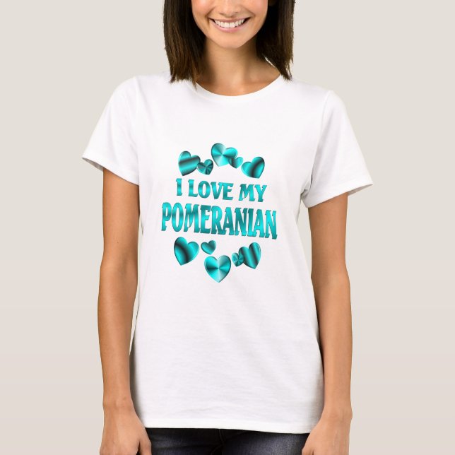 POMERANIAN-kärlek Tröja (Framsida)