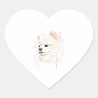 Pomeranian Klistermärke Etikett, Hundälskare