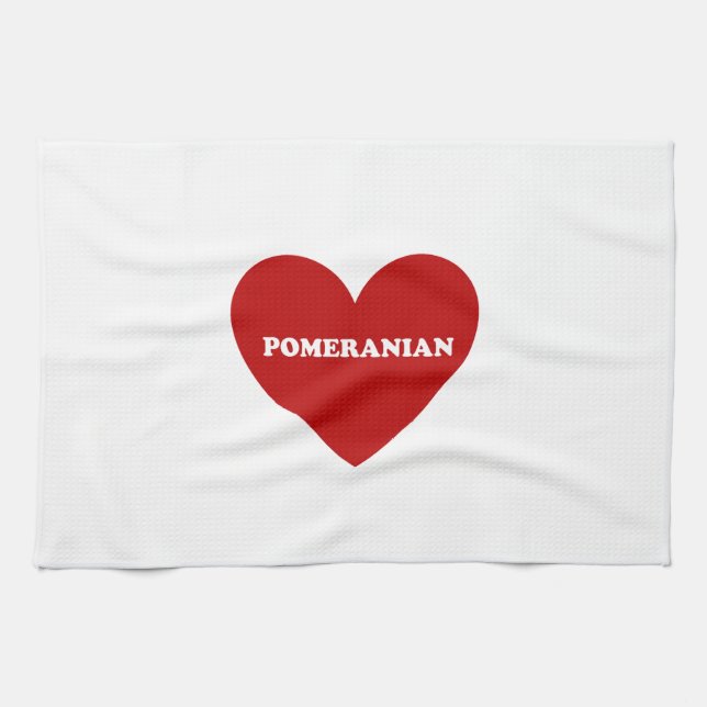 Pomeranian Kökshandduk (Horisontell)