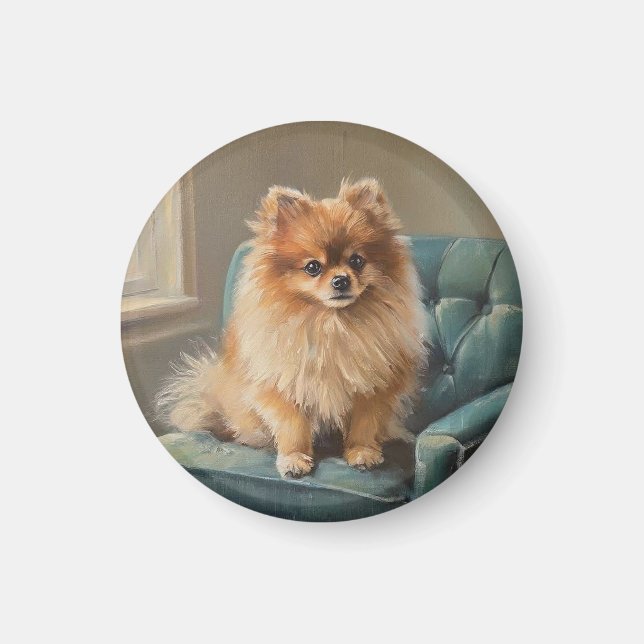 Pomeranian Magnet (Framsidan)