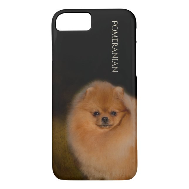Pomeranian mobilt fodral Case-Mate iPhone skal (Baksida)