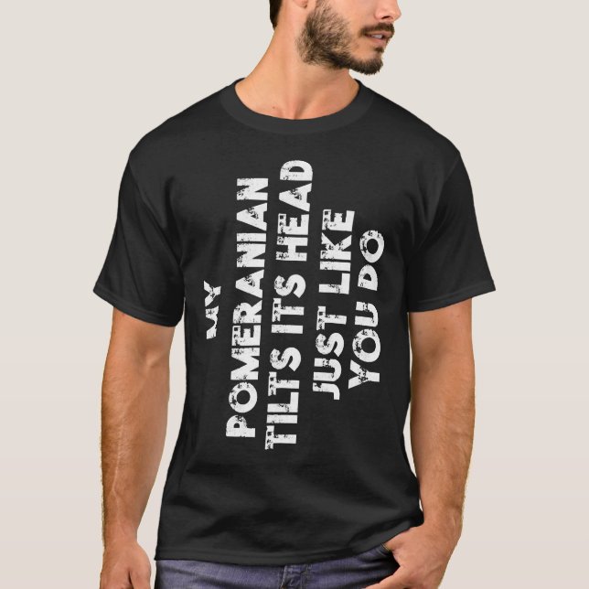 Pomeranian Mom Dad Funny Dog Lover Women Men Kids T Shirt (Framsida)