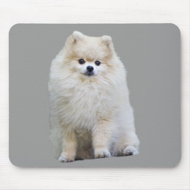 Pomeranian Mousepad Musmatta (Framsidan)