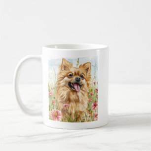 Pomeranian Mugg