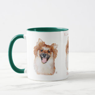 Pomeranian Mugg