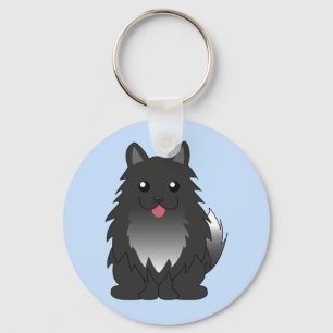 Pomeranian Nyckelring