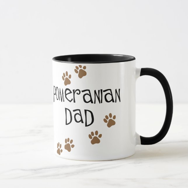 Pomeranian pappa mugg (Höger)