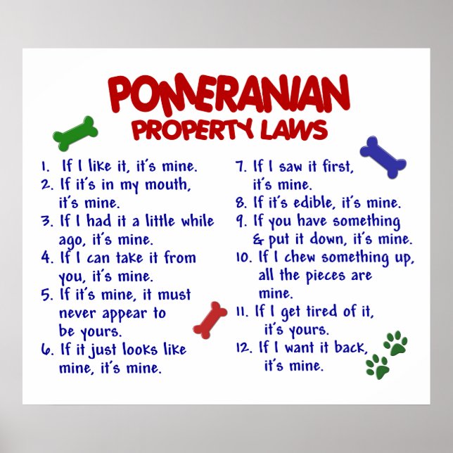 POMERANIAN PL2 POSTER (Framsidan)