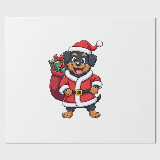Pomeranian present överraskning presentpapper (Platt)