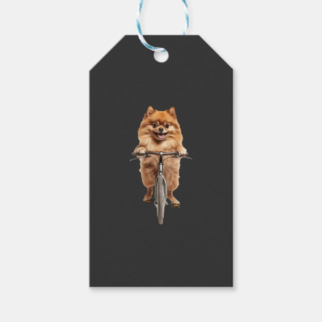 Pomeranian Presentetikett (Framsidan)