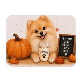 Pomeranian Pumpa Kryddmagnet Magnet