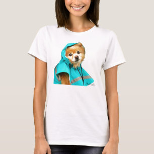 Pomeranian Raincoat #1 T-shirt