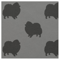 Pomeranian Silhouettesmönster